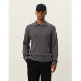 Les Deux - Billy Mouliné - Gebreide Polo - Grijs - Katoen