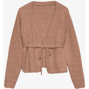 VERO MODA Gebreid vest 'VMSORRENTO'  lichtbruin