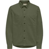 Onstimes - Overshirt - Geweven Stoffen - Lange Mouwen - Regular Fit