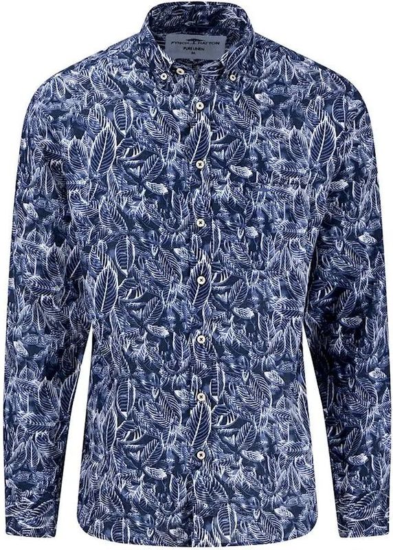 Fynch Hatton - Summer Linen Prints - Overhemd - Lange Mouwen