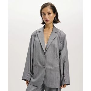 Refined Department - Blazer - Lichtgrijs - Mikky R2511495846