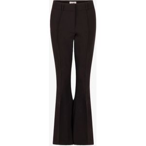 Aaiko - GLENN - Flared Broek - Zwart - Hoge Taille