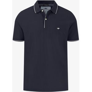Fynch Hatton - Modern Fit Poloshirt - Korte Mouw - Katoen - Blauw