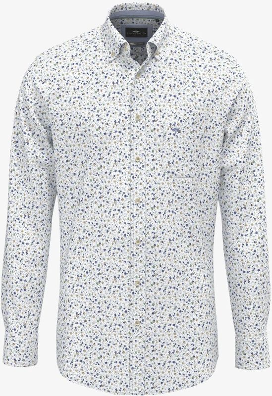 Fynch Hatton - 15088710 - Overhemd - Gestippeld - Met Lange Mouwen