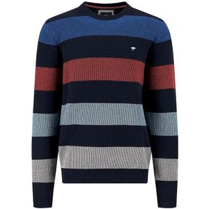 Fynch Hatton - Striped Structure - Trui - 100% Katoen