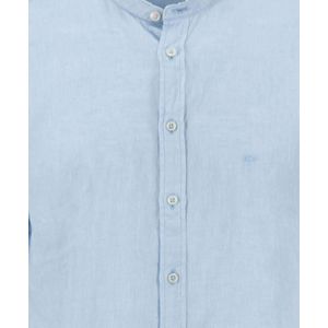 FYNCH-HATTON - Overhemd - Lichtblauw - Regular Fit - Kwartmouw