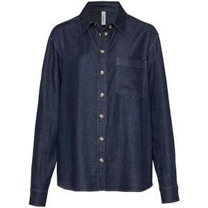 TONI Blouse - Denim - Diepblauw - Dames
