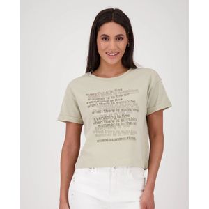 Monari T-shirt Tekst Print