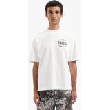 Croyez - Oversized Stamp T-Shirt - Wit
