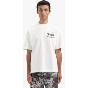 Croyez - Oversized Stamp T-Shirt - Wit