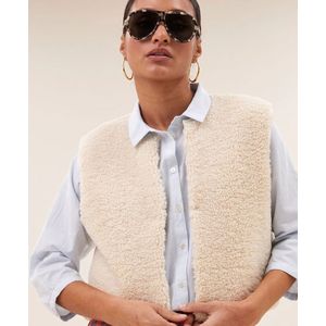 by-bar - Gilet Wolly - Gebroken Wit - Gilets