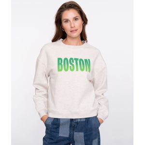 Geisha - 52602-41 715 - Sweater - Beige Melange/Green