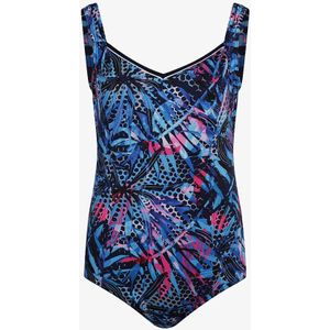 Mila Beach Chloorbestendig Badpak Bloemenprint