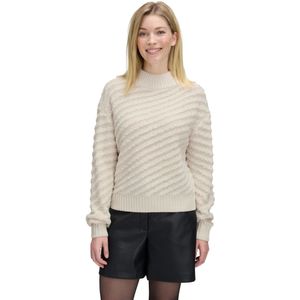 Betty & Co - Trui Rib - Wit - Sweater