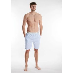 Tom Tailor - Dakota - Bermuda - Blauw - Elastische Band - Steekzakken