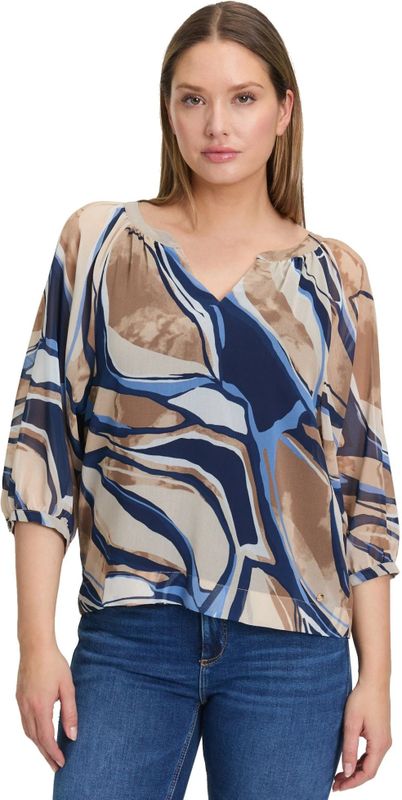 Betty & Co - Blouse met Print - Veelkleurig - Dames