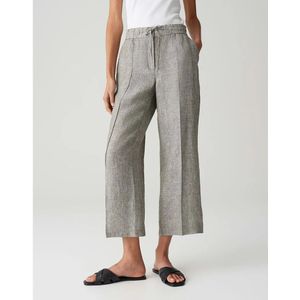 OPUS - Maikito - Linnen Broek - Groen