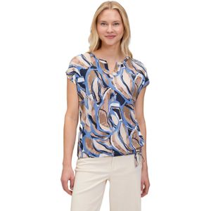 Betty & Co - T-shirt - Blauw - Allover Print
