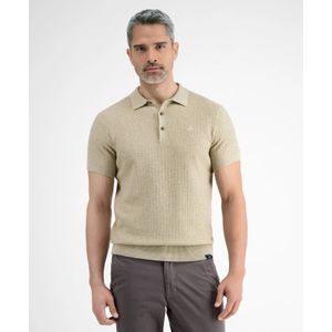 Lerros - Poloshirt - Tender beige melange - Tricotkwaliteit