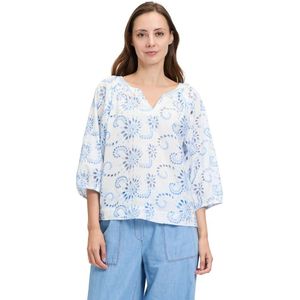 Betty & Co - Top Embroidery - Blauw - Tops