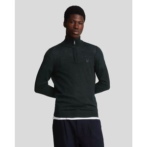 Lyle & Scott Half Zip Trui Tonal Eagle