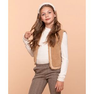 Geisha Girls Gilet Teddy Embroidery