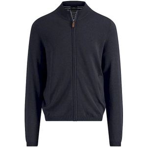 Fynch-Hatton - Vest - Donkerblauw - Effen - 3XL