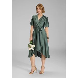 SWING Midi Jurk Strikdetail