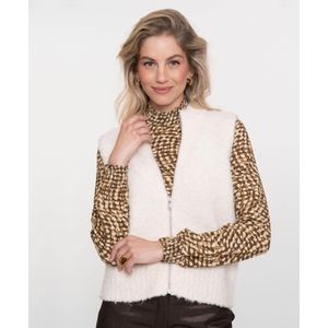 Geisha - Gilet - Off White - Dames