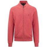 Fynch Hatton - 1413222 - Half Rits Trui - Orient Red