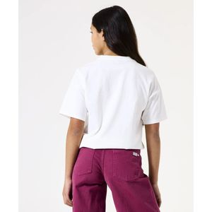 GARCIA - T-shirt - Wit - Korte Mouwen - Regular Fit