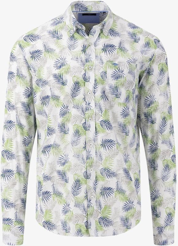 Fynch Hatton - Overhemd - Katoen - Lange Mouwen - All-over Print