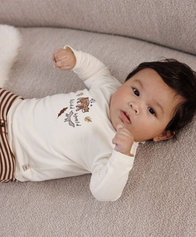 Feetje jongens longsleeve - Ecru