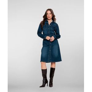 Geisha - Spijkerjurk - Blauw - Mini