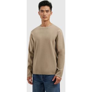 Pure Path - Regular Fit Knitwear - Taupe - Gebreide Trui