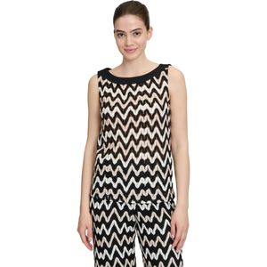 Betty & Co - Gestructureerd Shirt - Veelkleurig - Mouwloos