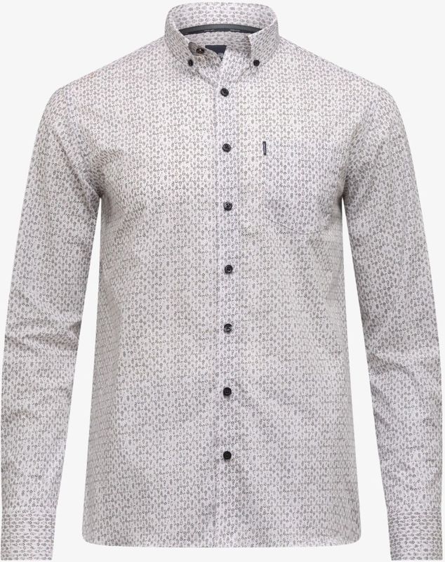 State of Art - Overhemd - Kitt - Allover Print - Regular Fit