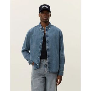 Les Deux Overhemd Denim Konrad