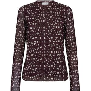 Haute L'Amitié - Top Mesh - Bruin