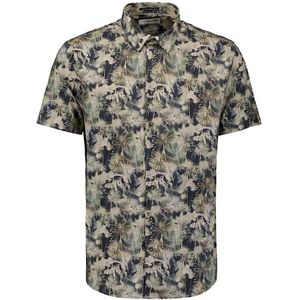 No Excess Overhemd Allover Print Regular Fit