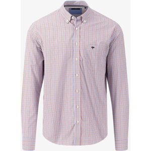 Fynch Hatton - Overhemd Casual LM - Rood
