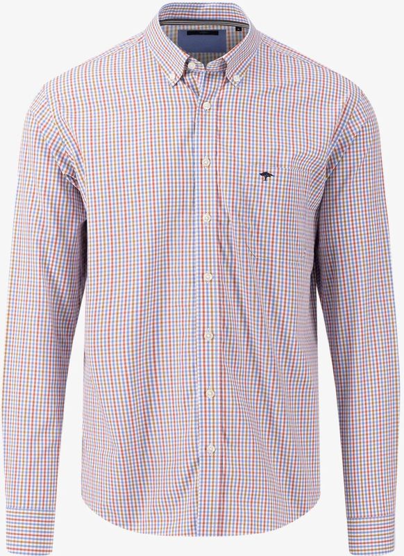 Fynch Hatton - Overhemd Casual LM - Rood