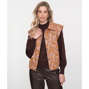 Geisha Gilet Allover Print