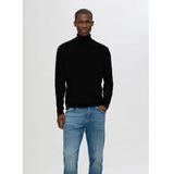 Selected Homme - Zwarte Coltrui - Heren - Regular Fit - Herfst-Winter
