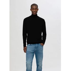 Selected Homme - Zwarte Coltrui - Heren - Regular Fit - Herfst-Winter