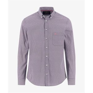Fynch Hatton - 15086190 - Overhemd - Gestippeld - Met Lange Mouwen