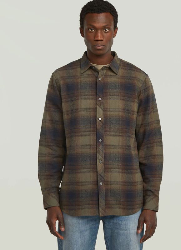 G-Star Overhemd Dress KM Clean Regular Shirt l\s