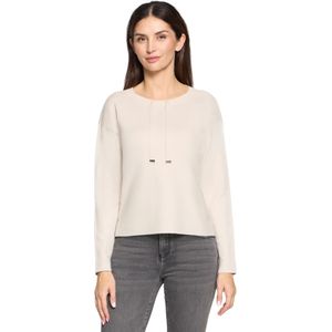 Gebreide pullover met tunnelkoord