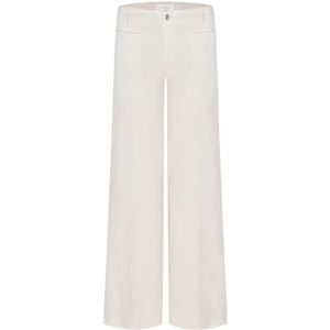 Cambio - Jeans Straight - Gebroken Wit