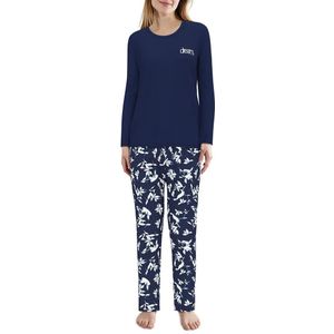Tom Tailor - Sitia - Pyjama - Donkerblauw - Lange Broek